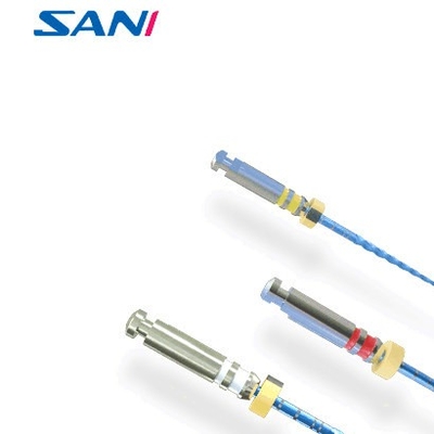 28 मिमी एंडोडोंटिक रोटरी फाइल सिस्टम स्टेनलेस स्टील सिल्वर